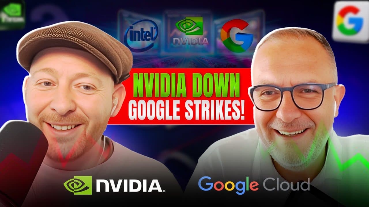 Vorschaubild der Folge „Nvidia wankt, Google greift an: Das KI-Hardware-Kräftemessen 2025"
